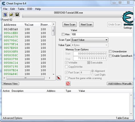 how to find slot 1 in game using cheat engine|Address/Value Finding Examples .